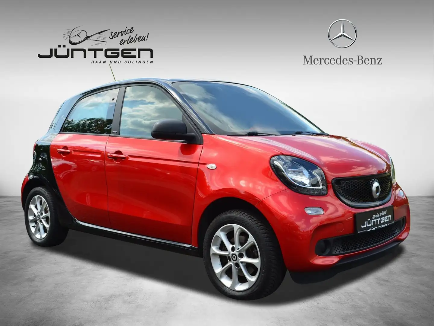 smart forFour forfour 52 kW Passion twinamic AUTO KLIMAAUTOM. Rood - 1