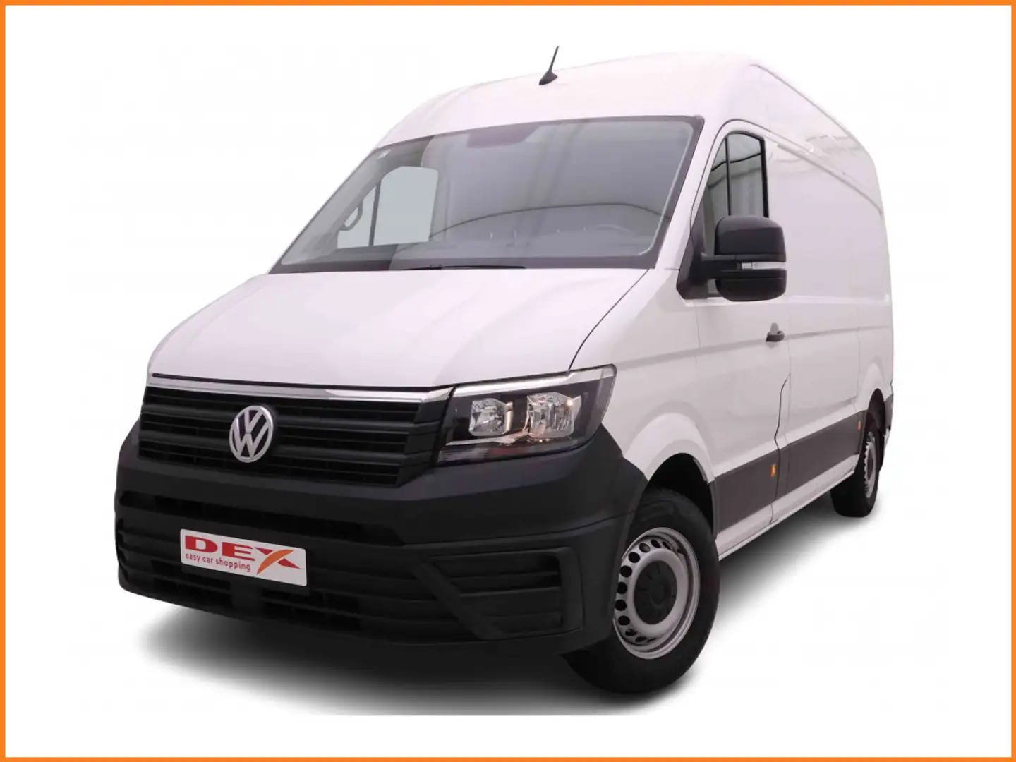 Volkswagen Crafter 2.0 Tdi 140 DSG 3500 L2H2 3 pl + Camera + Tow Bar  Wit - 1
