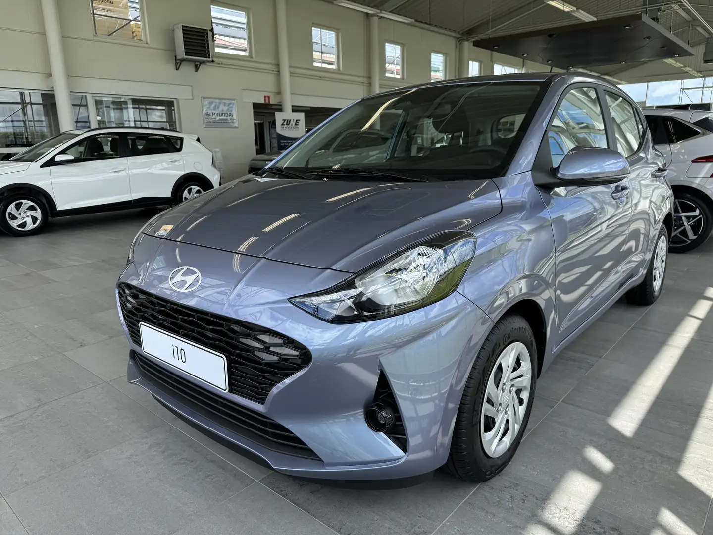 Hyundai i10 1.0i Twist/GARANTIE 10/2029 SITE LIBRAMONT Blauw - 1