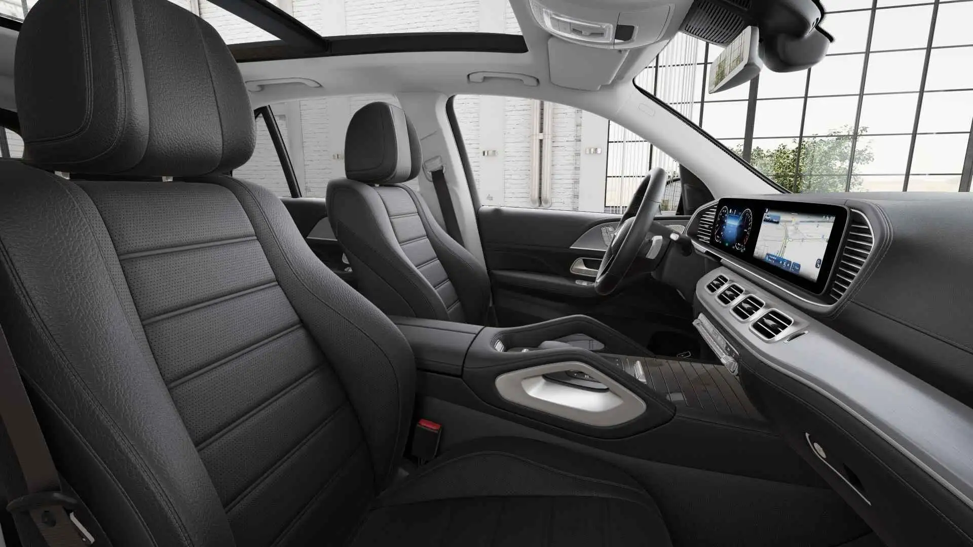 Mercedes-Benz GLE 400 e 4MATIC AMG Line | Panoramisch Dak | Distronic | Gris - 2
