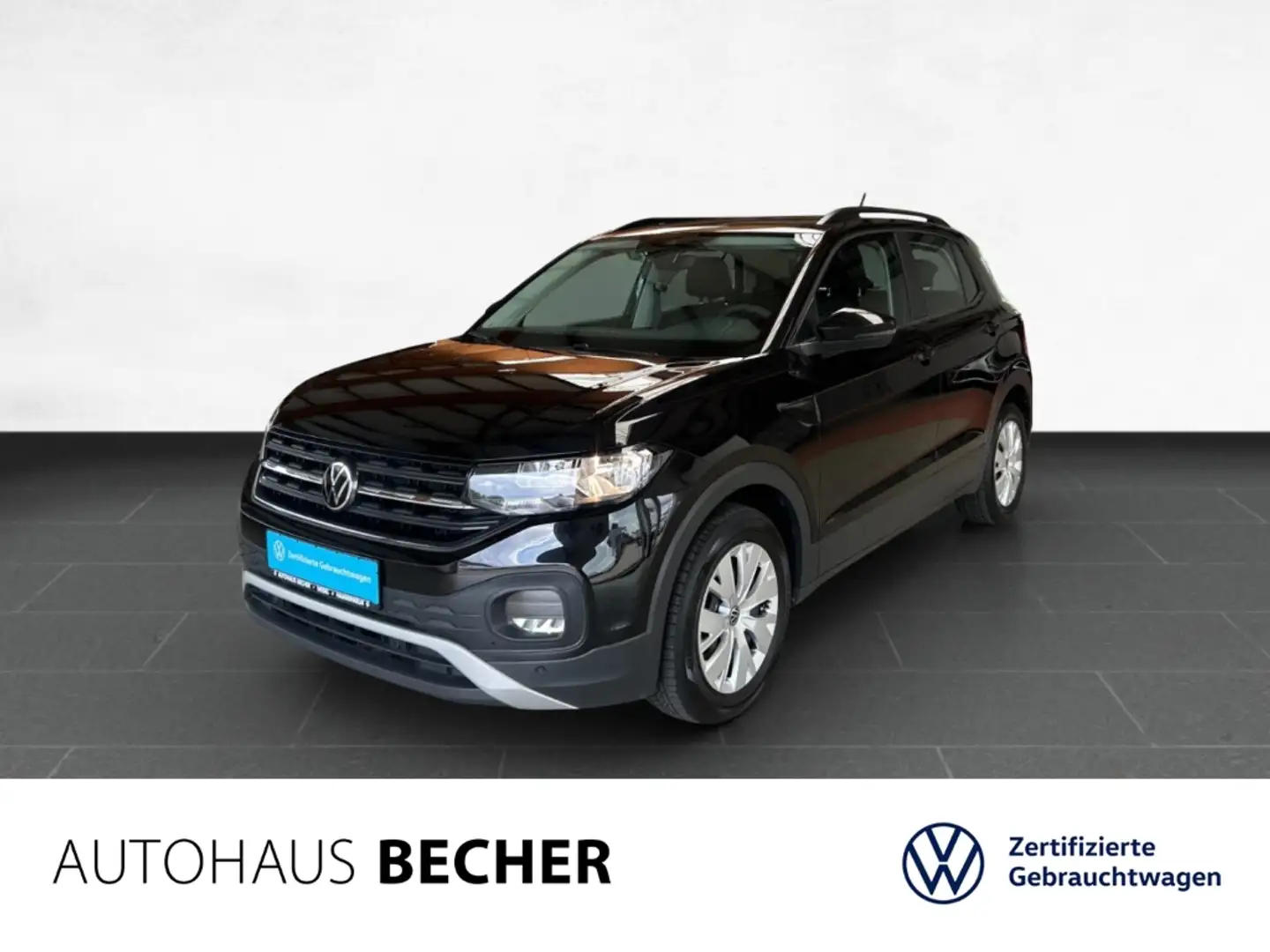 Volkswagen T-Cross 1.0 TSI 5-Gang /Navi/DAB+/Klima Schwarz - 1