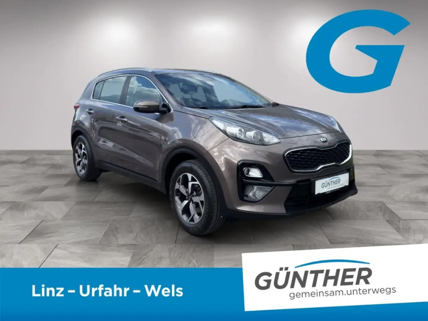 Kia Sportage Silber 1.6 CRDI 4WD Braun - 2