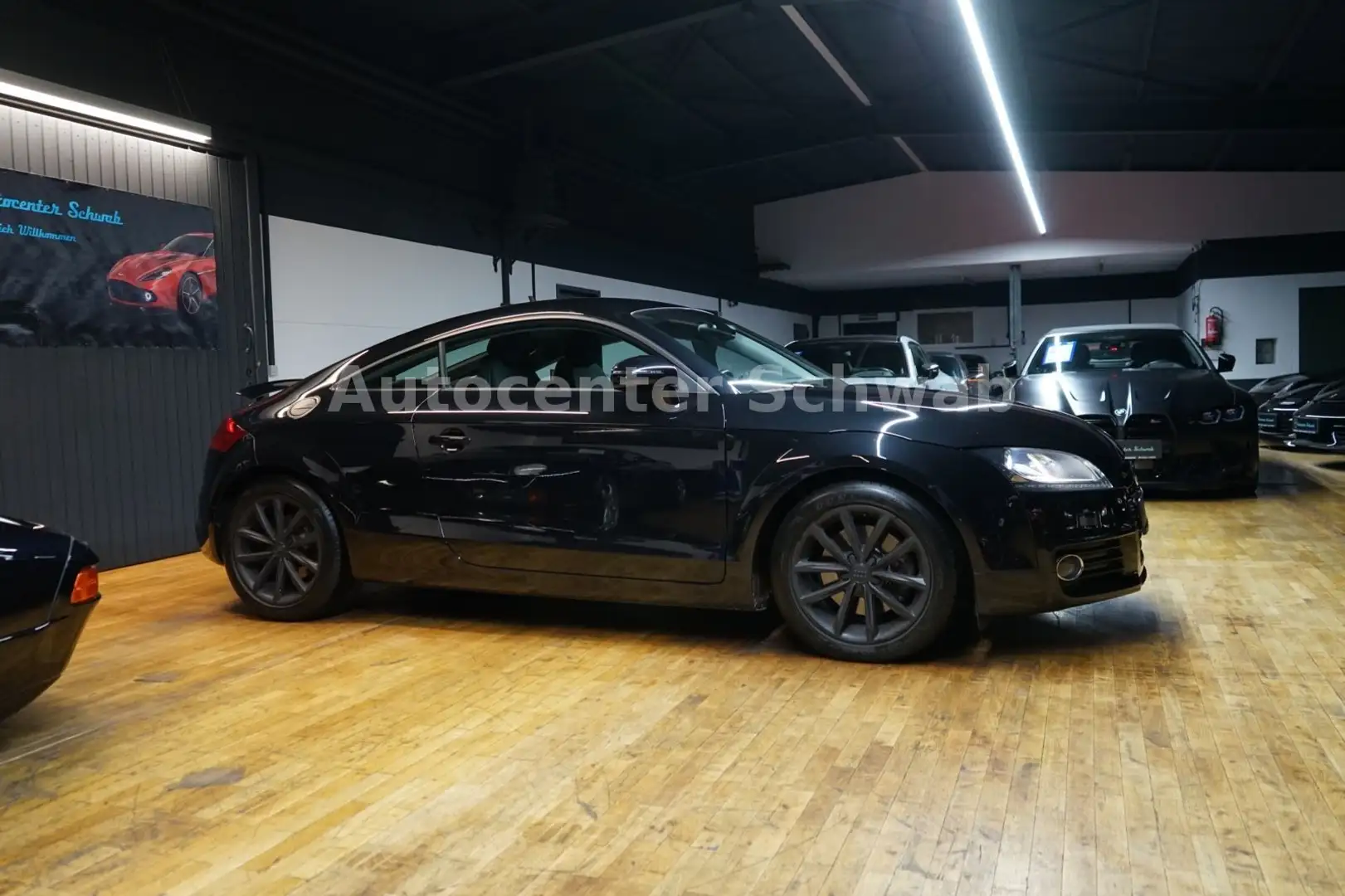 Audi TT Coupe 2.0 TFSI quattro-NAVi-TEMPOMAT-LED-PDC Fekete - 2