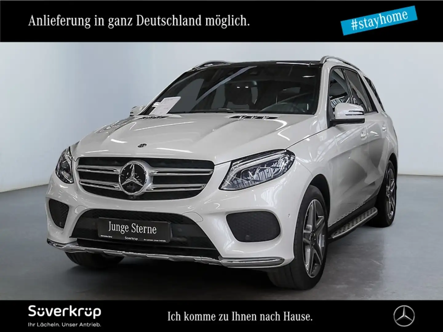 Mercedes-Benz GLE 500 4M AMG COMAND MEMO 360 AHK AIRMATIC PANO Weiß - 1