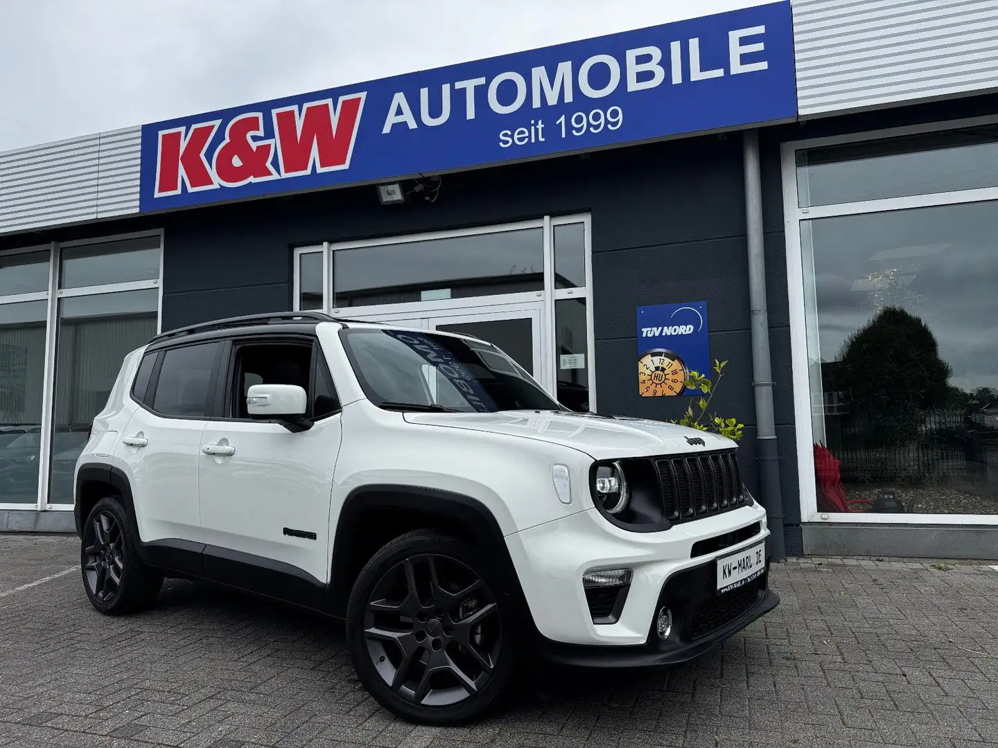 Jeep Renegade S * MySky * AUTOM.NAVI+CAM LEDER SITZH. Blanc - 1