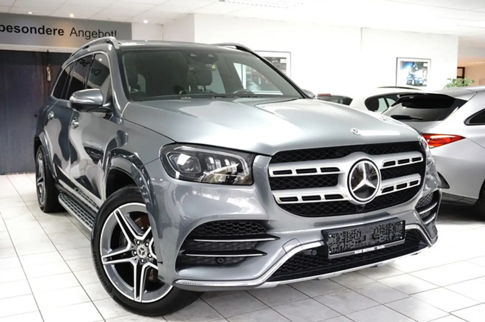 Mercedes-Benz GLS 400 d 4M AMG ACC 7 HUD PANO BURMESTER 121K Grau - 1