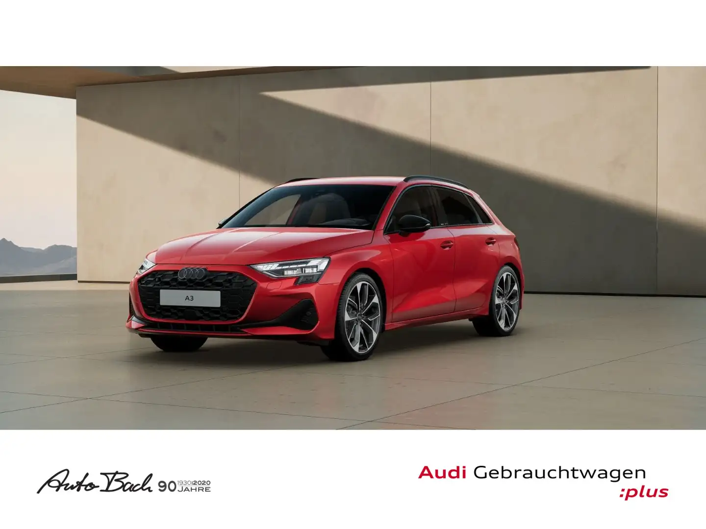 Audi A3 S line 35TDI Stronic Navi LED ACC Rot - 1