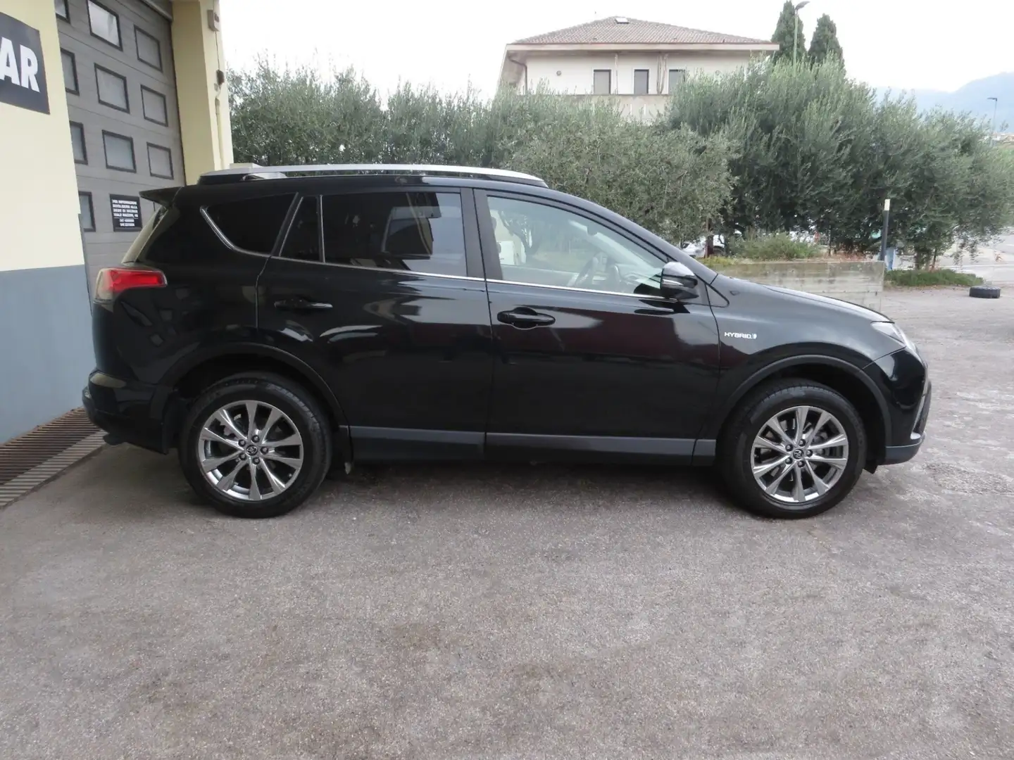 Toyota RAV 4 2.5vvt-i hybrid Lounge. full led/adas/port elettr. Nero - 2
