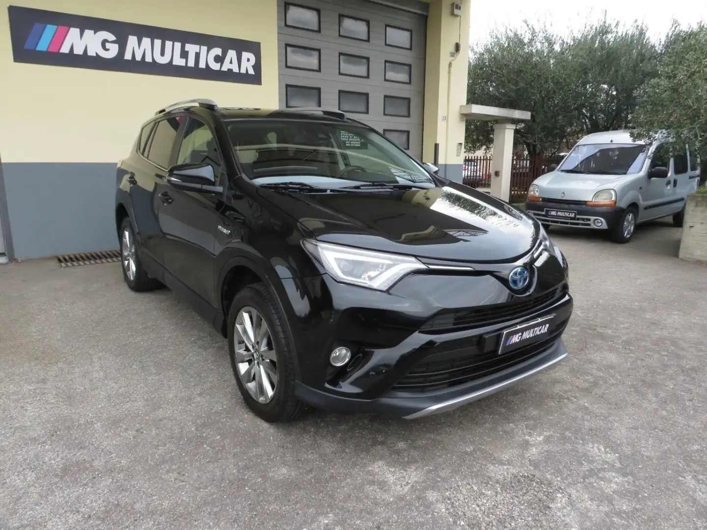 Toyota RAV 4 2.5vvt-i hybrid Lounge. full led/adas/port elettr. Nero - 1
