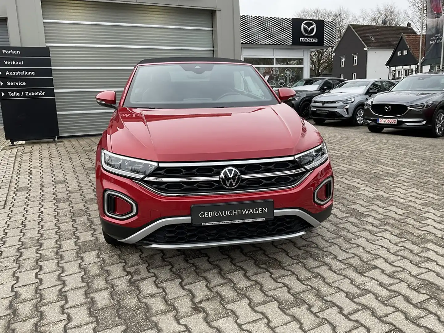 Volkswagen T-Roc Cabriolet 1.5 TSI Move + Navi Discover + Anhängerk Rouge - 1