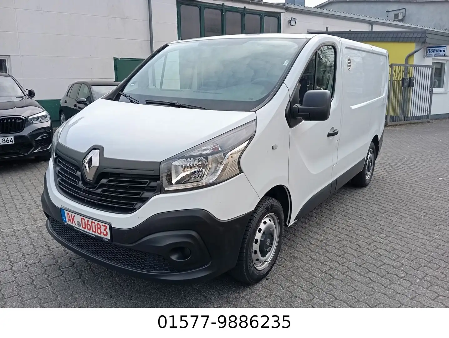 Renault Trafic 1.6 Klima PDC AHK Blanc - 1