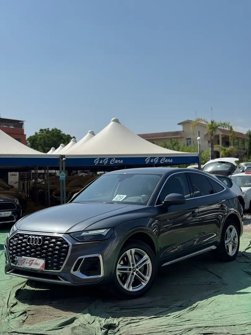 Audi Q5 Sportback 40 2.0 tdi mhev 12V S line quattro s-tro Grigio - 1