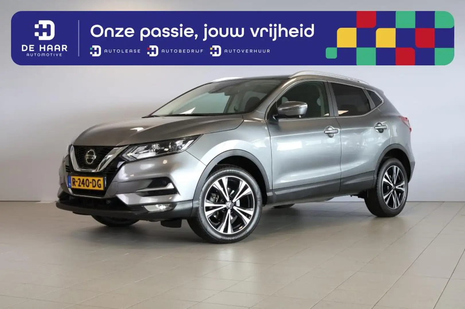 Nissan Qashqai 1.3 DIG-T Design Edition - Navi - Rondom Camera - Grigio - 1