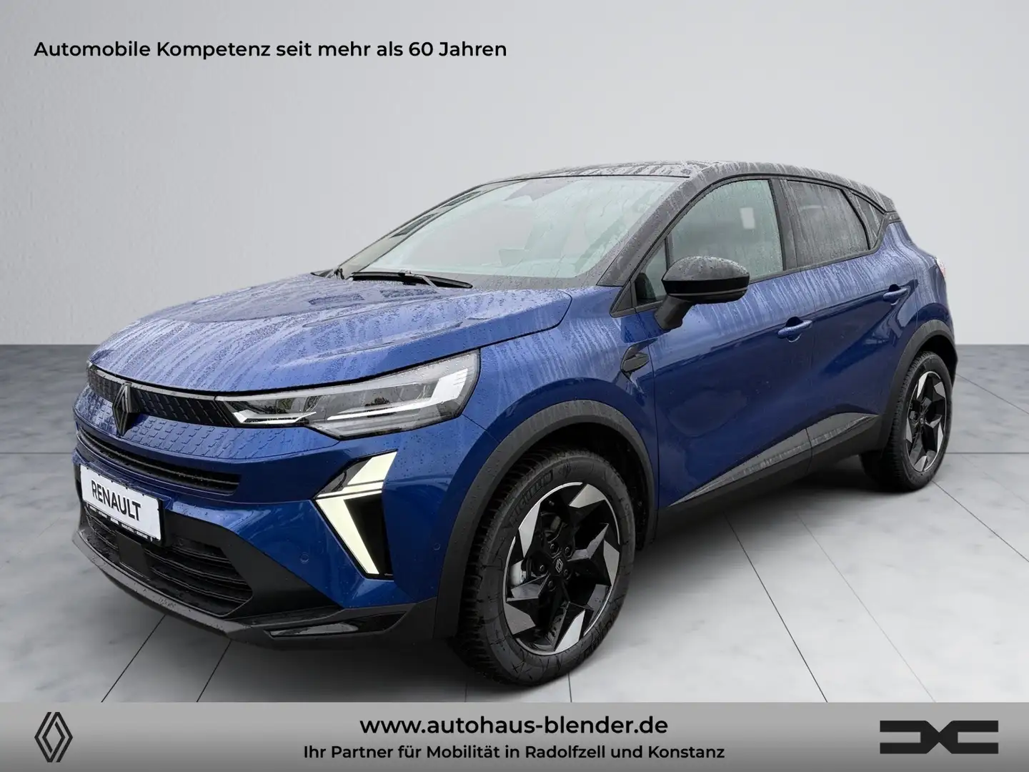 Renault Captur Techno TCe 90 Bleu - 1