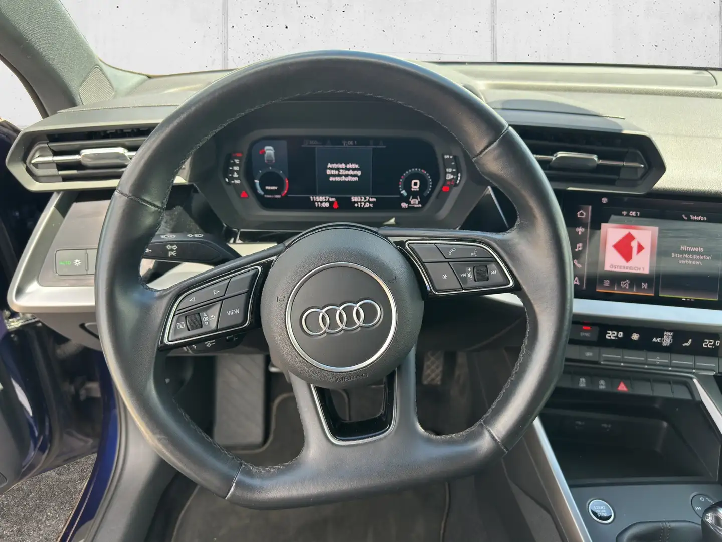 Audi A3 SB 30 TDI S-line Mild-Hybrid 5t. Blau - 2