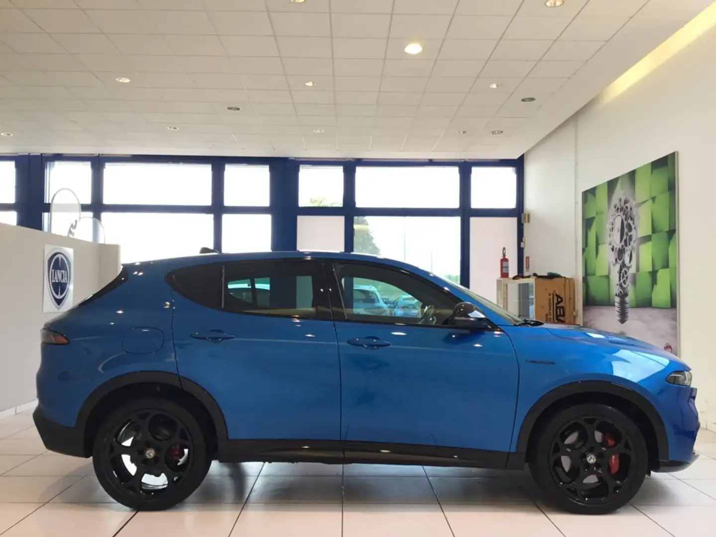 Alfa Romeo Tonale 1.6 diesel 130 CV TCT6 Veloce MY24 Bleu - 2