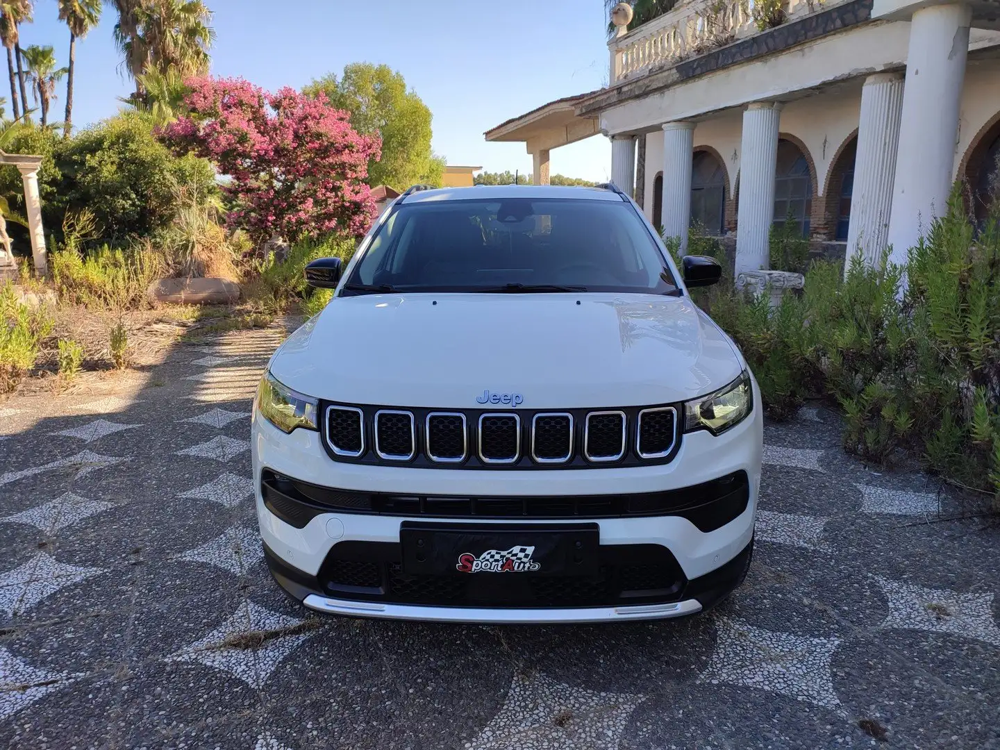 Jeep Compass 4XE LIMITED 1.3 T4 PHEV 190CV AUTOMATIK TELECAMERA Bianco - 2