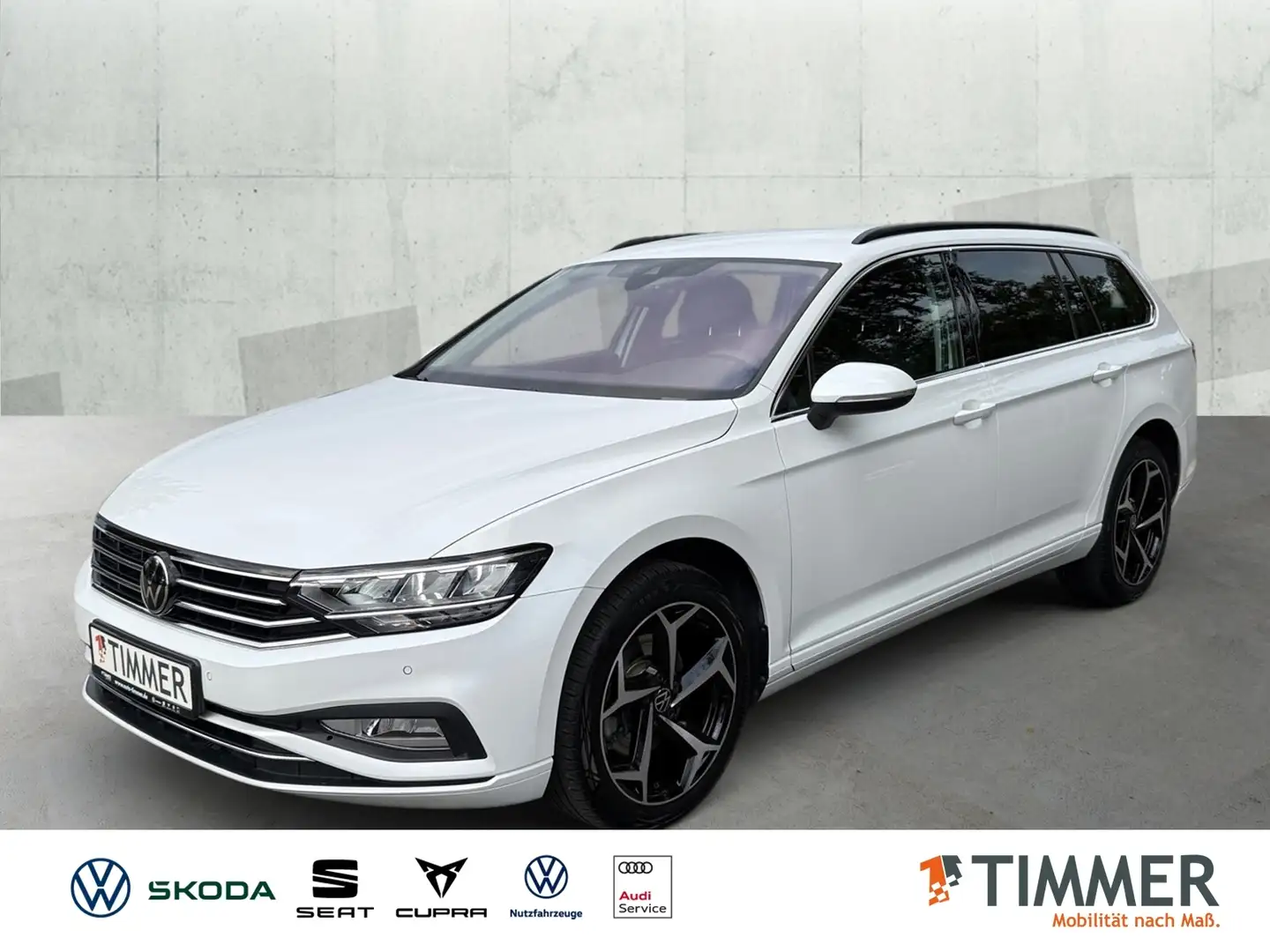 Volkswagen Passat Variant 2.0 TDI DSG BUSINESS *AHK *LED *RKAM *ACC *APP *L Wit - 1
