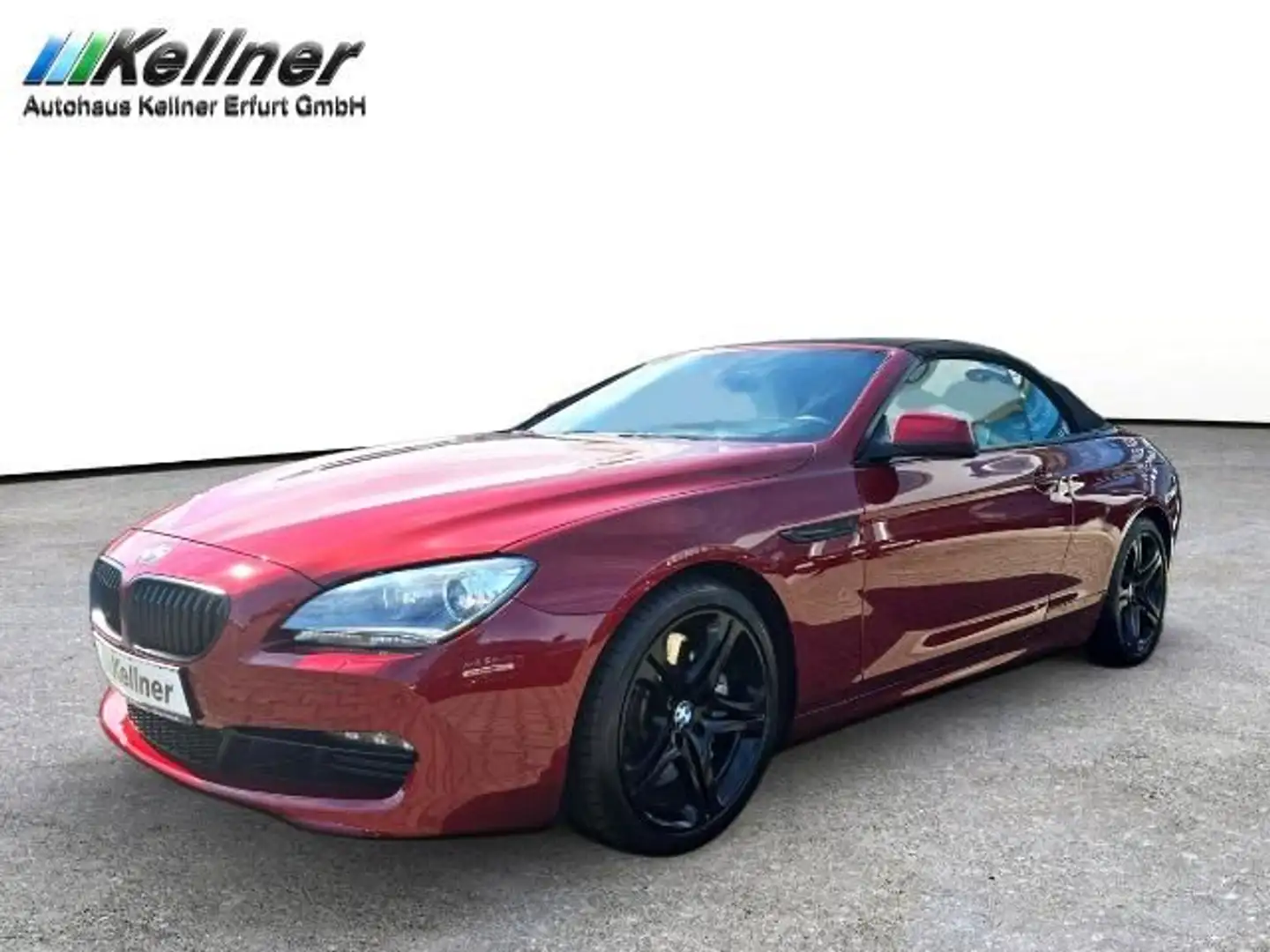 BMW 650 i Cabrio+HeadUp+Leder+HiFi+Bi-Xenon+Shadowli Rot - 2