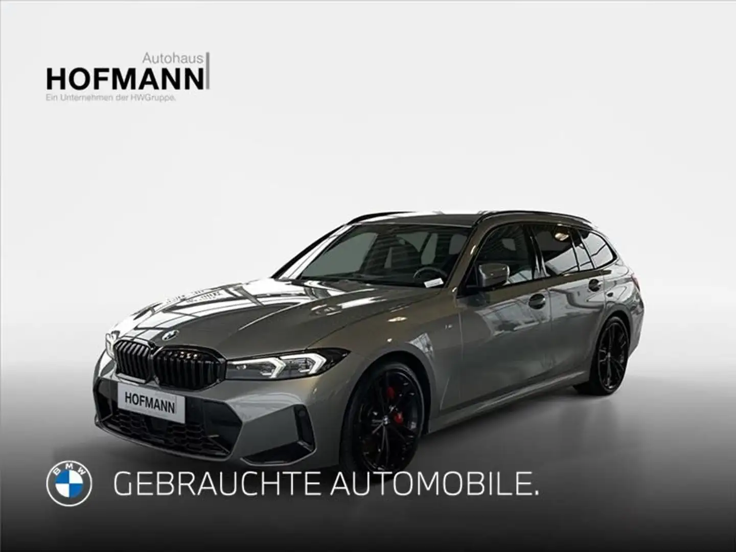 BMW 330 i Touring M Sport Pro +Innovation+ACC+AHK Grijs - 1
