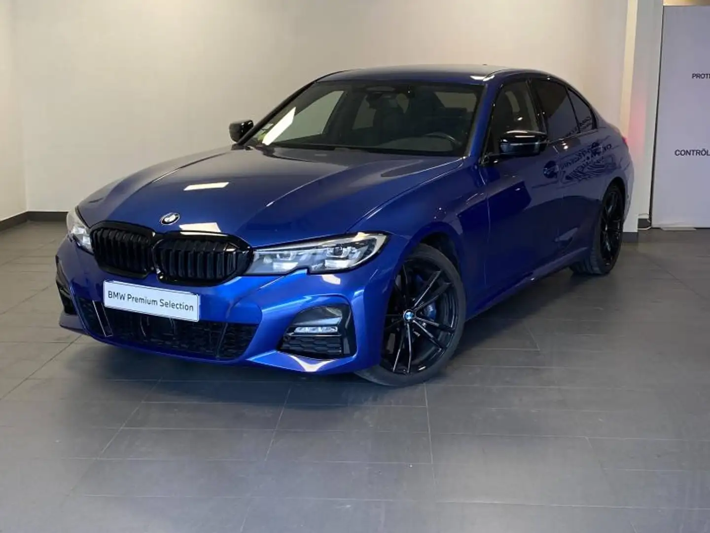BMW 330 330dA MH xDrive 286ch M Sport Bleu - 1