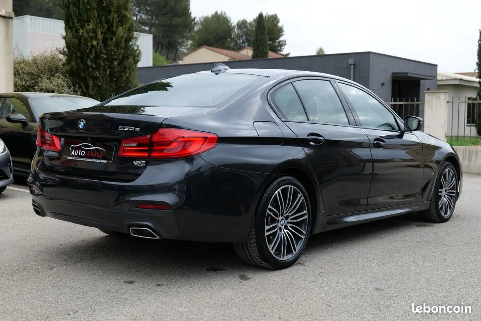 BMW 530 serie (g30) 530e 252 ch xdrive iperformance m spor Gris - 2