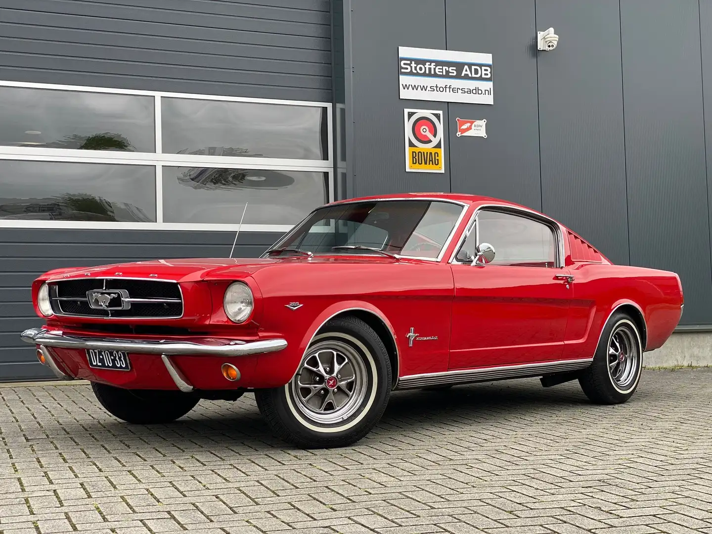 Ford Mustang Fastback V8 289 Rood - 1
