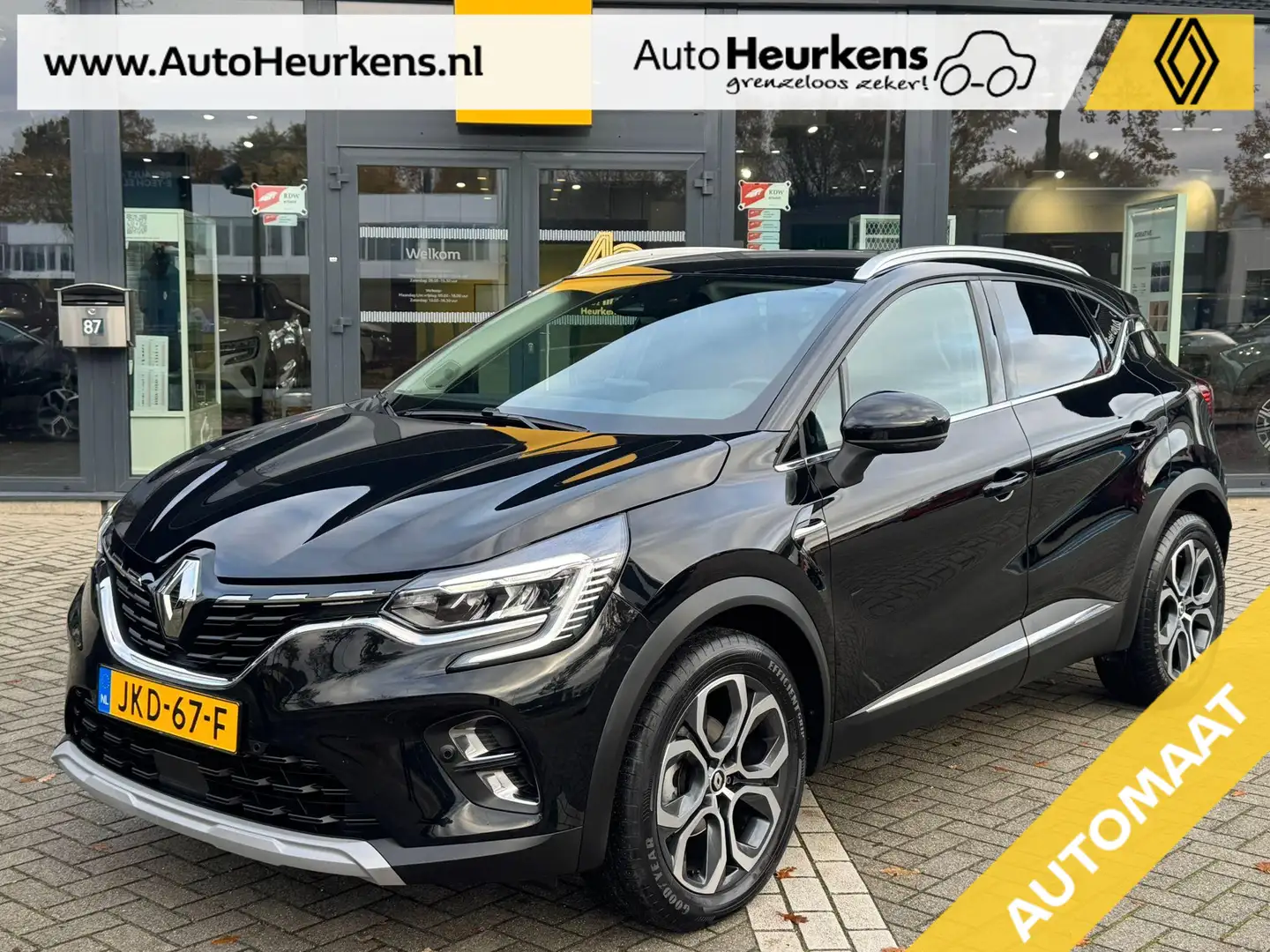 Renault Captur mild hybrid 160 EDC Intens | Automaat | Zwart - 1
