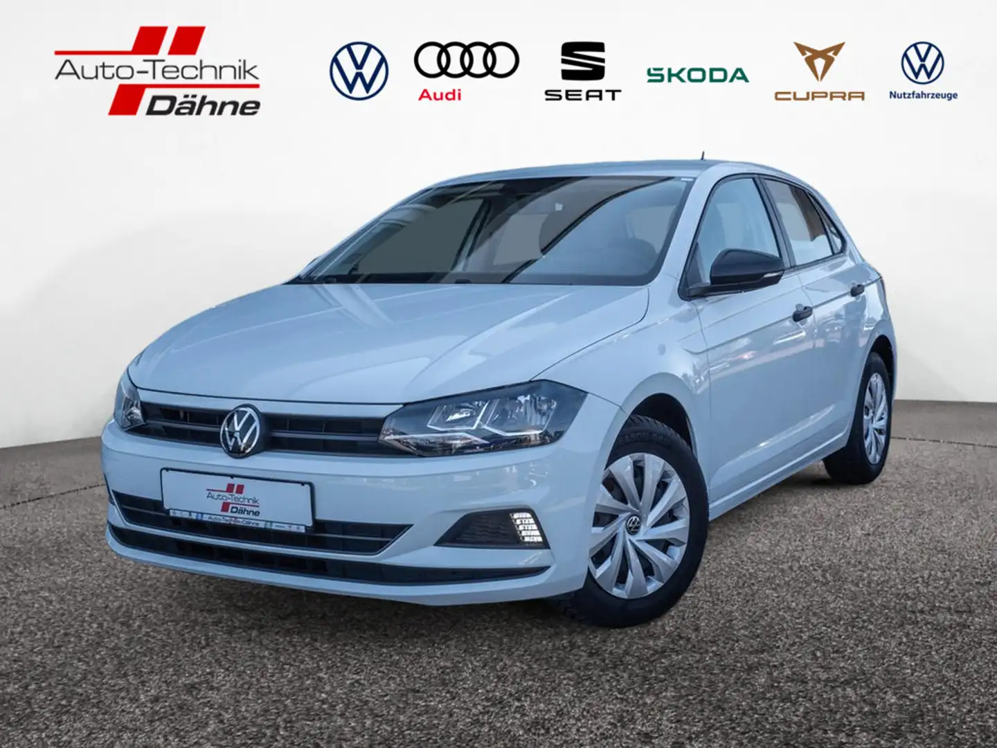 Volkswagen Polo 1.0 Trendline KLIMA SITZHEIZUNG Weiß - 1