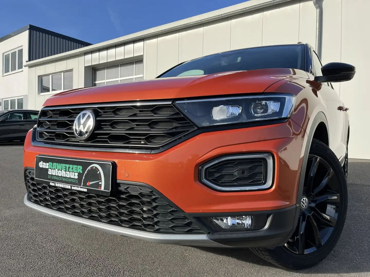 Volkswagen T-Roc 2.0 TDI DSG Style 153€ m. 20% Anzahlung AHK Navi Orange - 1