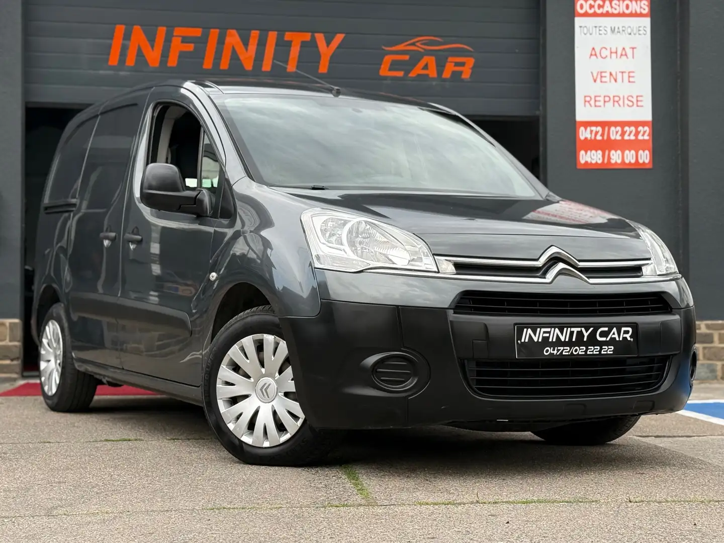 Citroen Berlingo 1.6 HDi Court Fresh Gris - 1