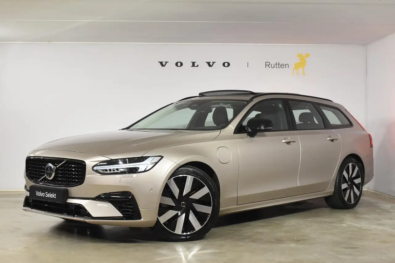 Volvo V90 T8 455PK Plug-in hybrid AWD Ultra Dark / Adaptive, миниатюра 2