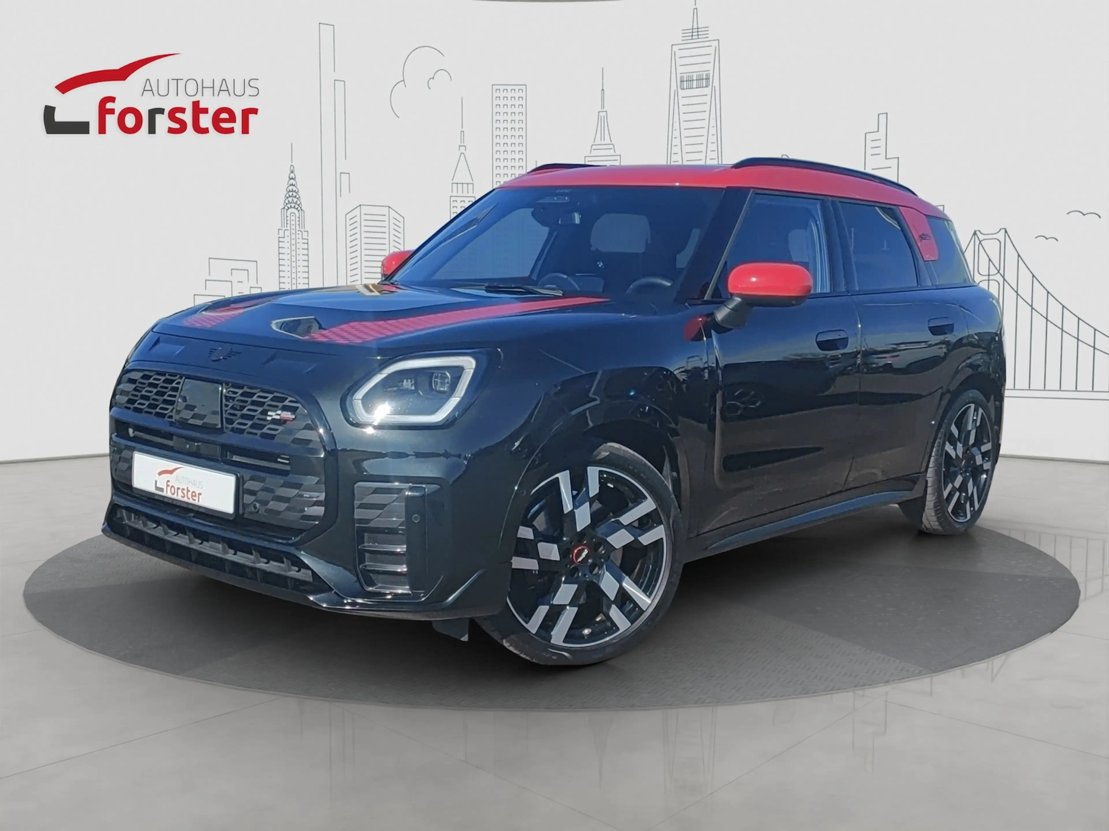 MINI Cooper Countryman JCW Works Trim AHK Panodach