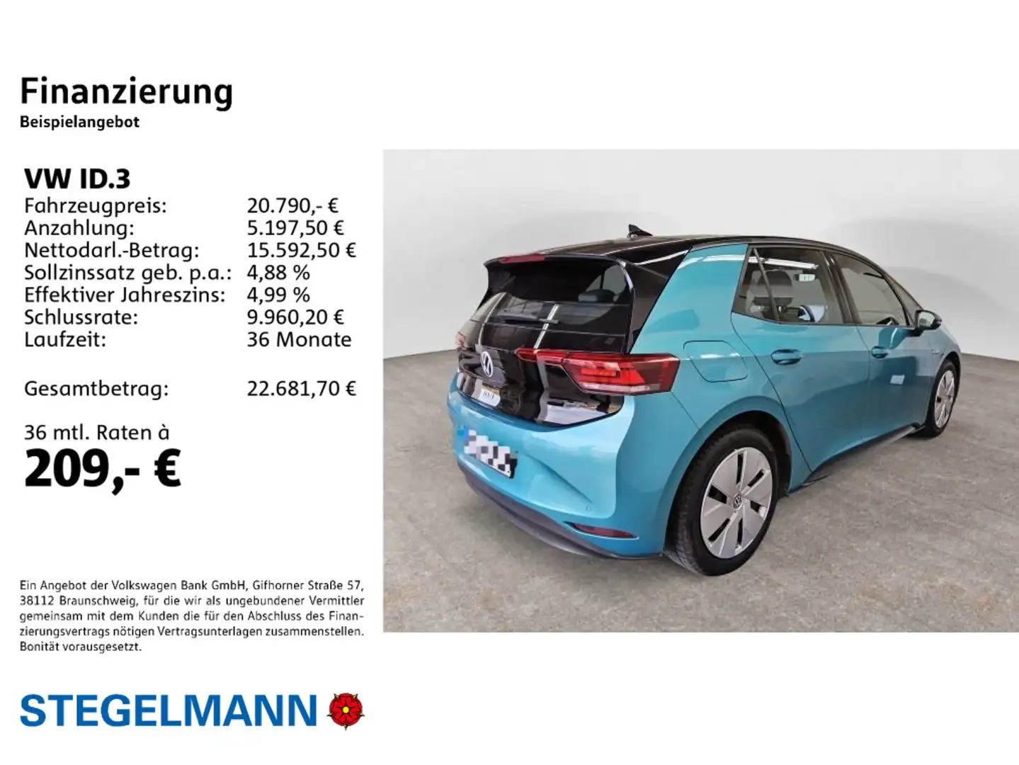 Volkswagen ID.3 Pro 150kW/58kWh *LED*Navi*Sitzheizung* Grün - 2