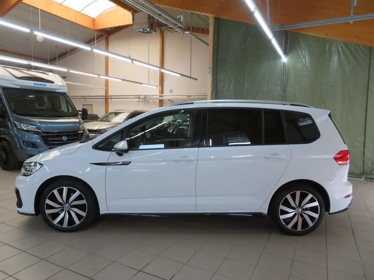 Volkswagen Touran TSI R-Line-Paket *LED*ACC*7-Sitzer Weiß - 2