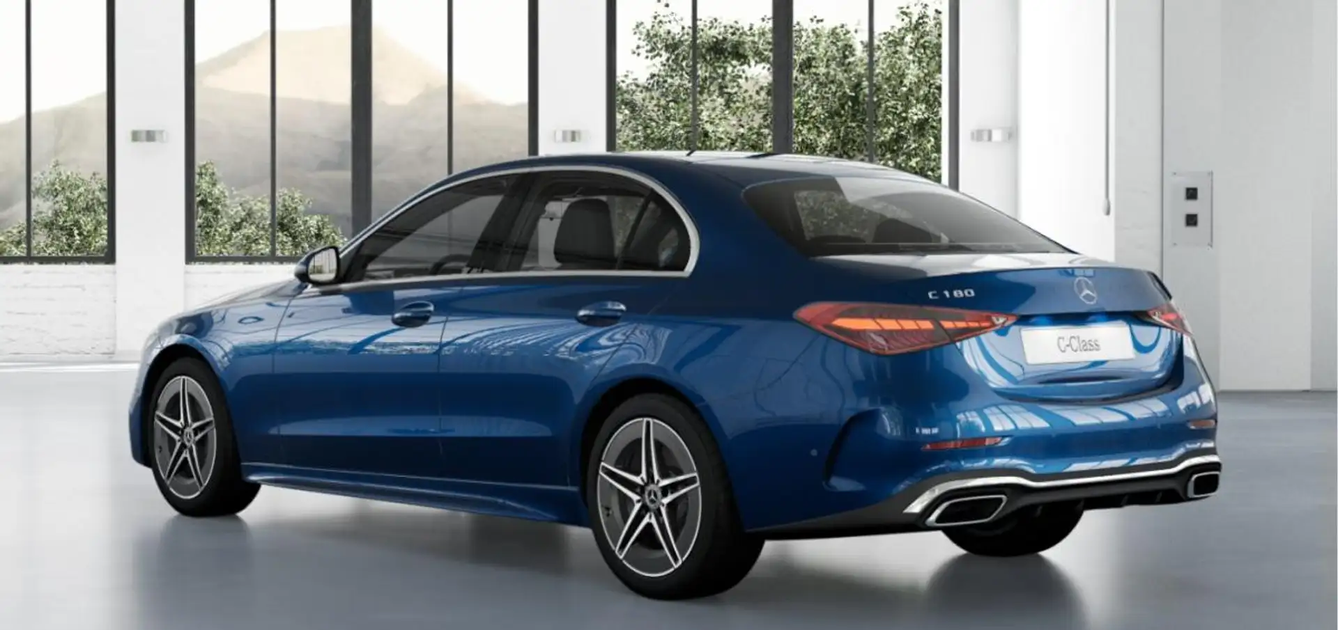 Mercedes-Benz C 180 Blau - 2