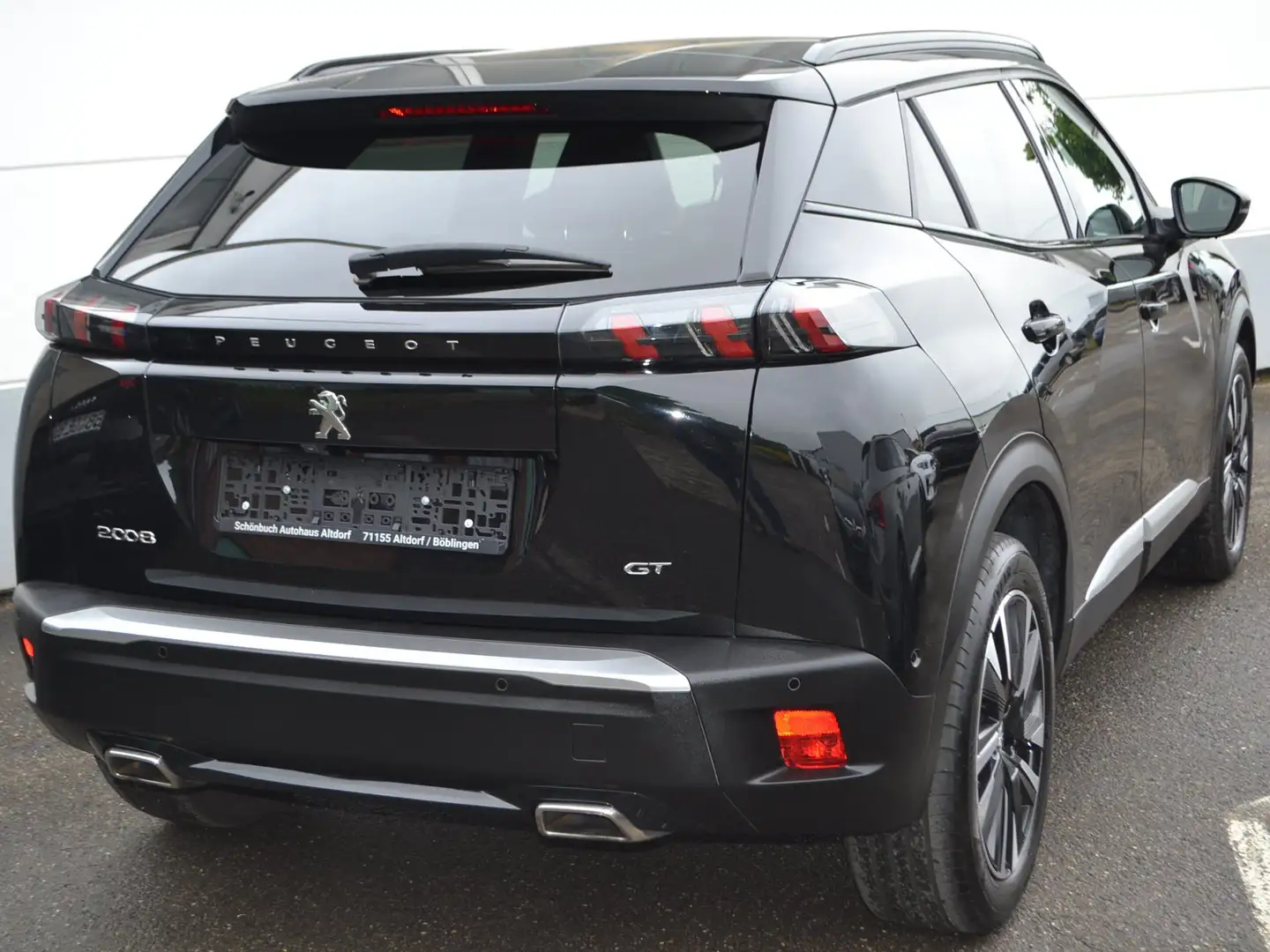 Peugeot 2008 2008 PureTech GT*LEDER*KEYLESGO*TOP* Schwarz - 2