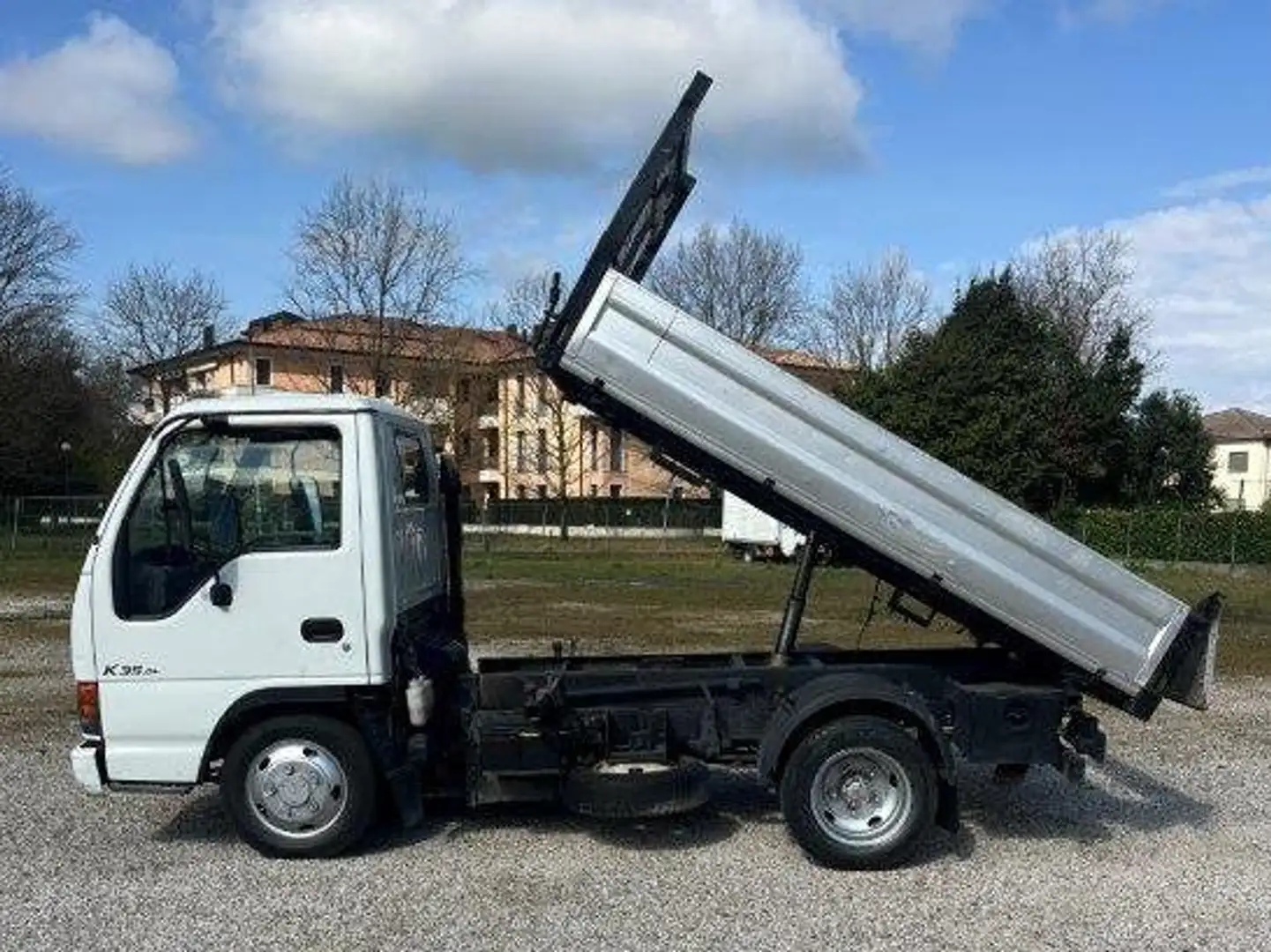 Isuzu NKR 35 Cassone Ribaltabile Trilaterale Bianco - 1