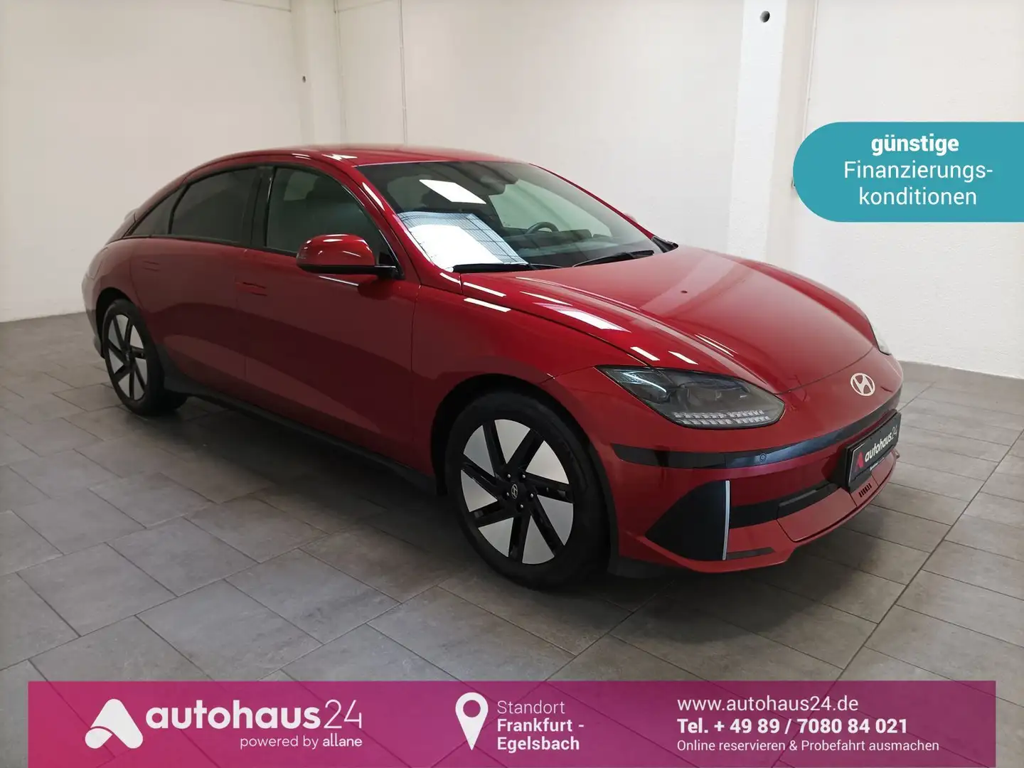 Hyundai IONIQ 6 Techniq Navi|HUD|CAN|Tempomat Rouge - 1