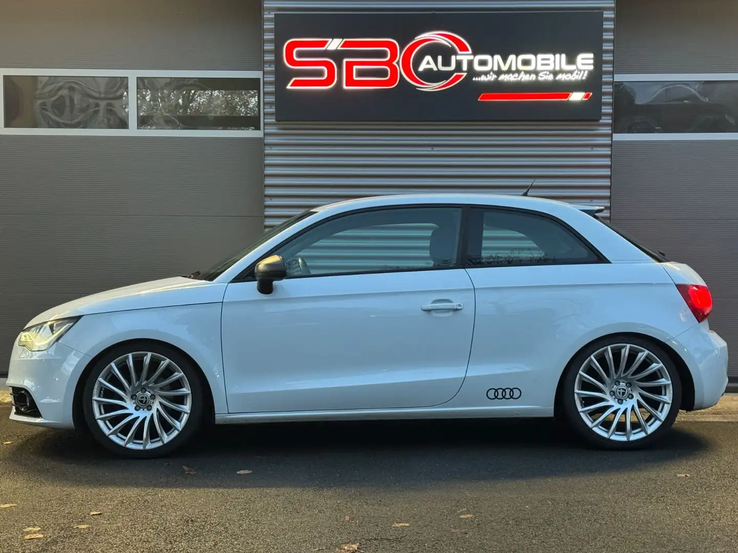 Audi A1 ambition Blanc - 1