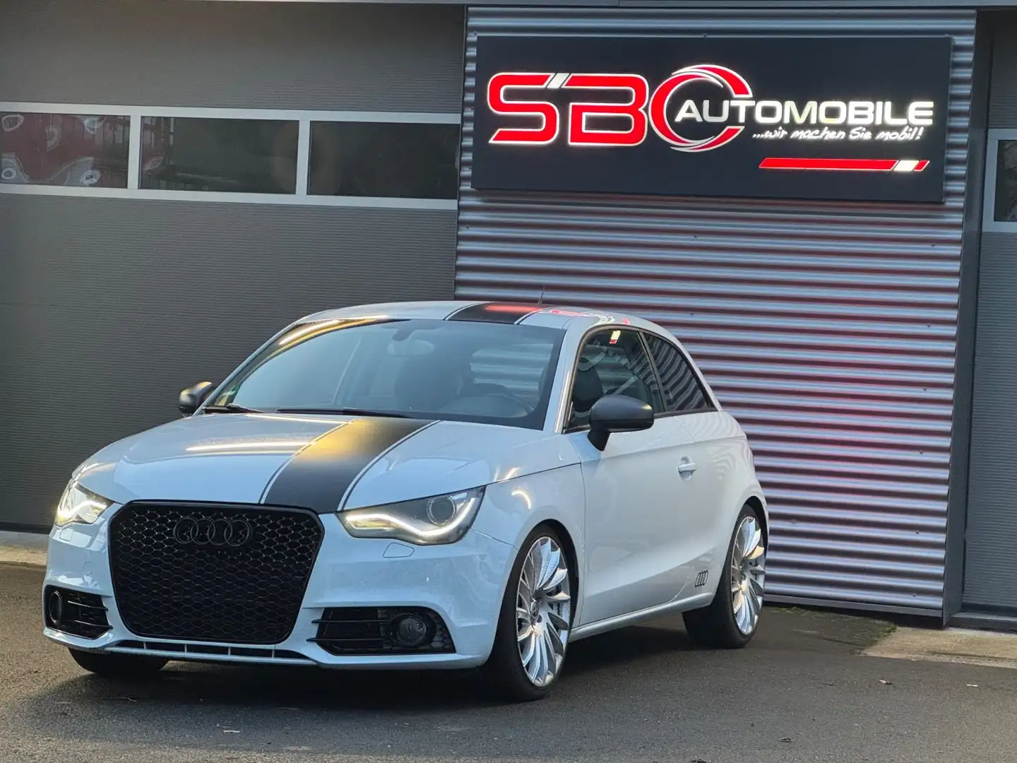 Audi A1 ambition Blanc - 2