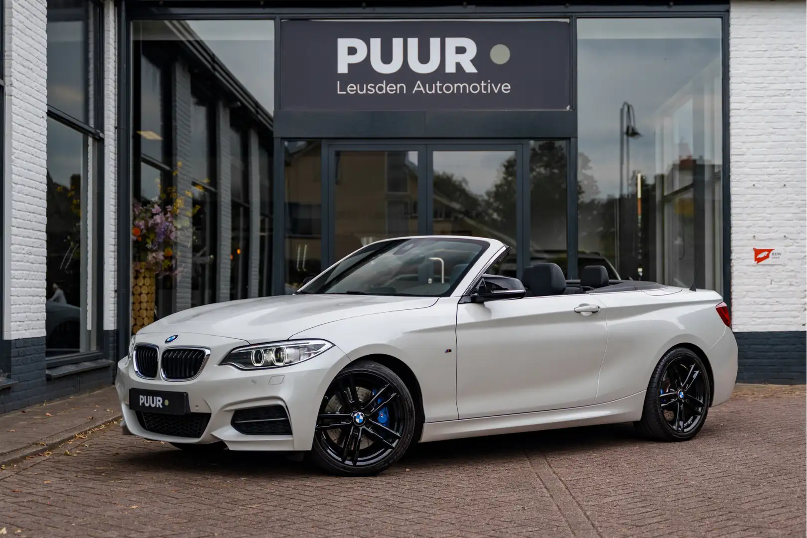 BMW 235 2-serie Cabrio M235i High Executive Elektrische Ze Weiß - 1