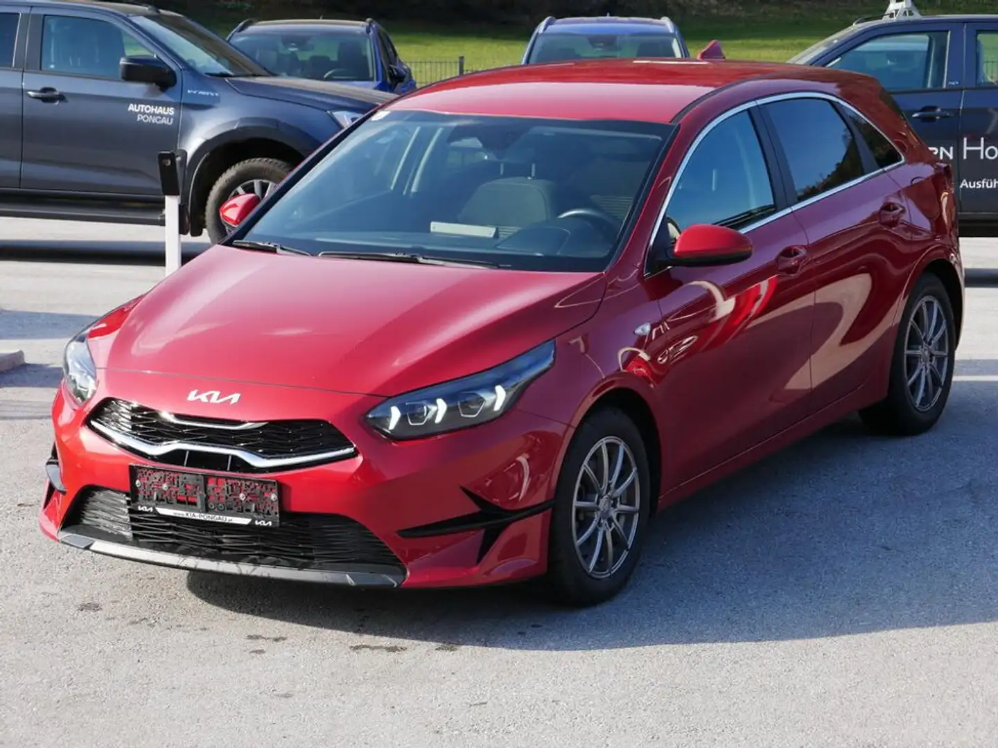 Kia Ceed / cee'd 1,0 T-GDI GPF Silber Rot - 2
