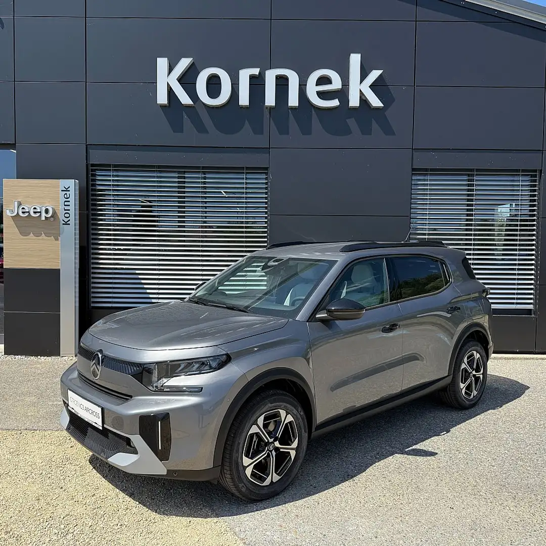 Citroen C3 Aircross 145PS Automatik Hybrid Max mit Winterpaket Grijs - 1