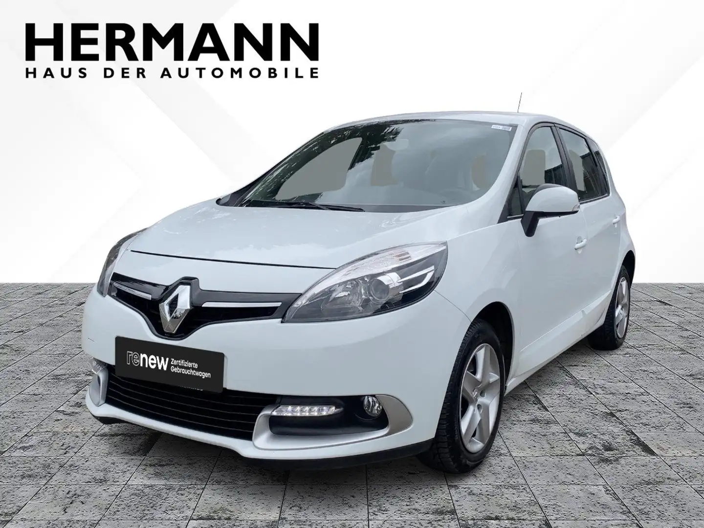 Renault Scenic III 1.6 16V 110 Authentique Facelift Blanc - 1