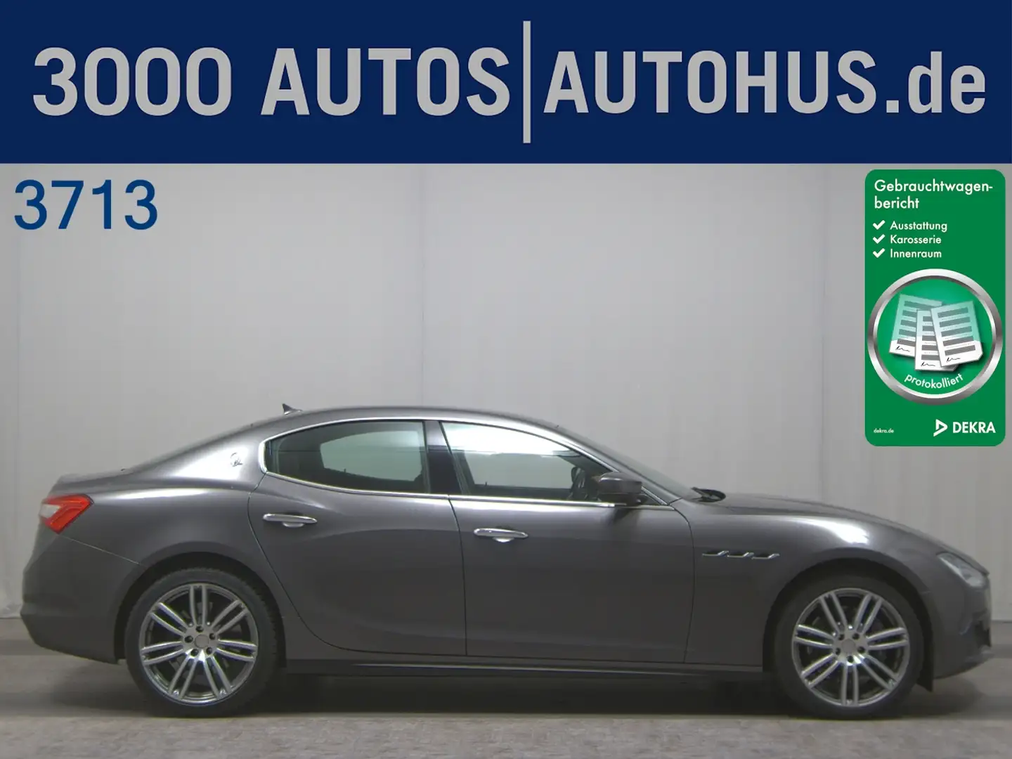 Maserati Ghibli 3.0 V6 Leder Navi Xenon Memory ACC Grau - 1