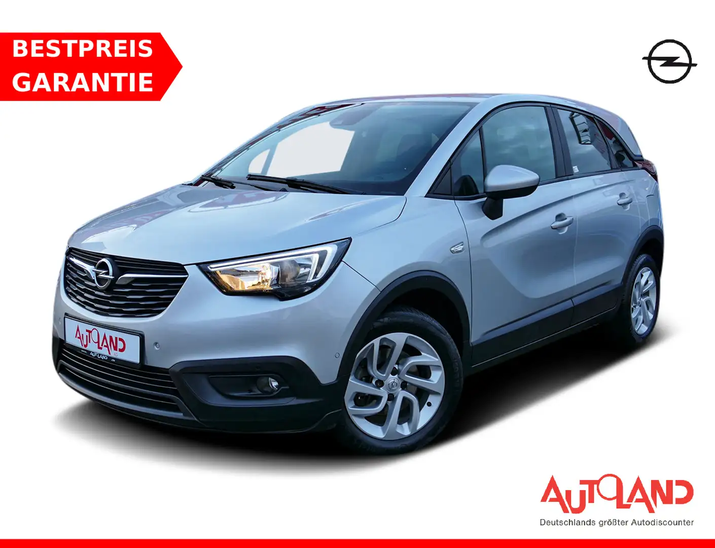 Opel Crossland X Totwinkel Kamera Lenkradheizung PDC Silber - 1