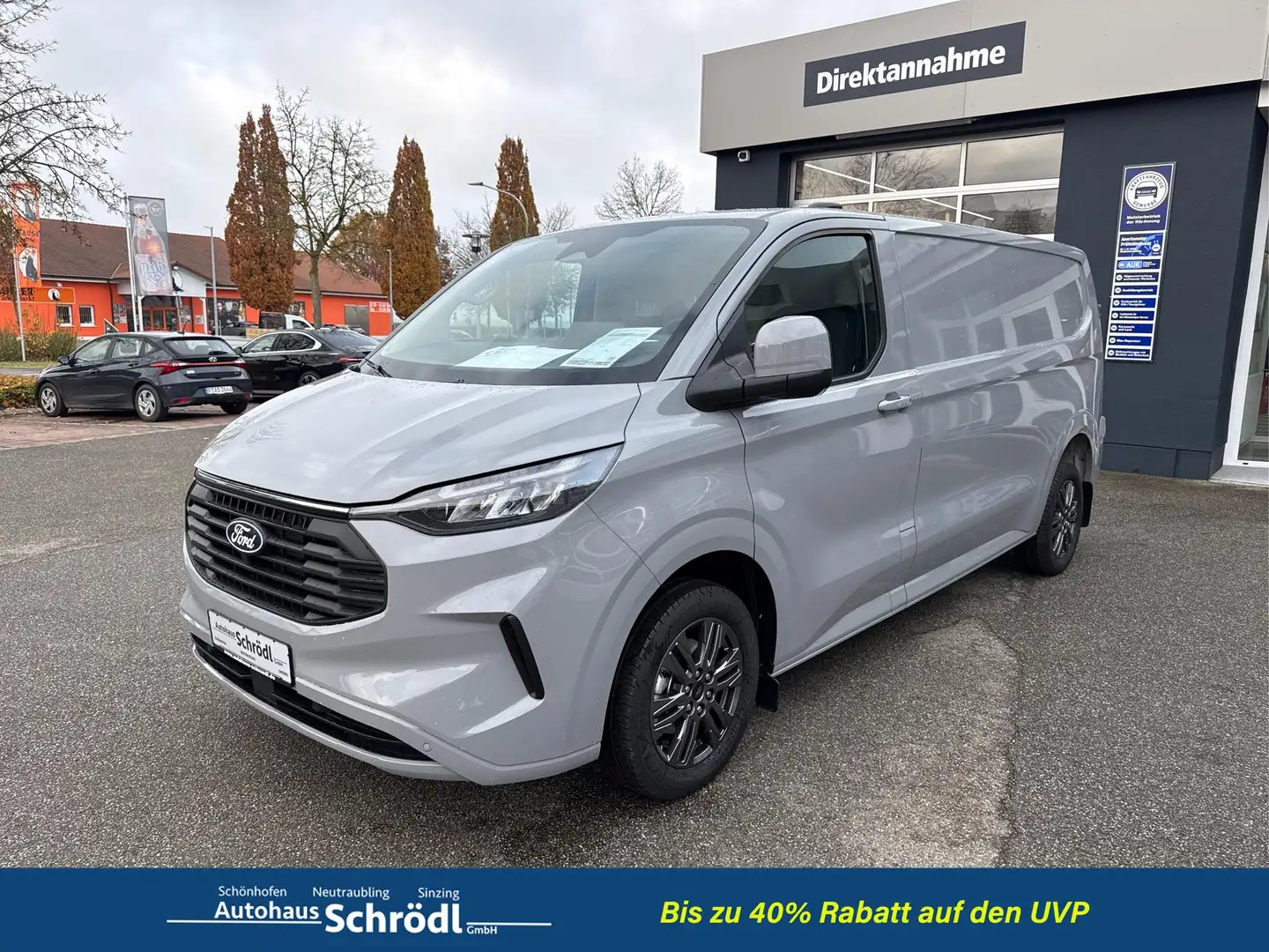 Ford Transit Custom Limited 320 L2 2.0 EcoBlue FWD EcoBlue Grau - 1