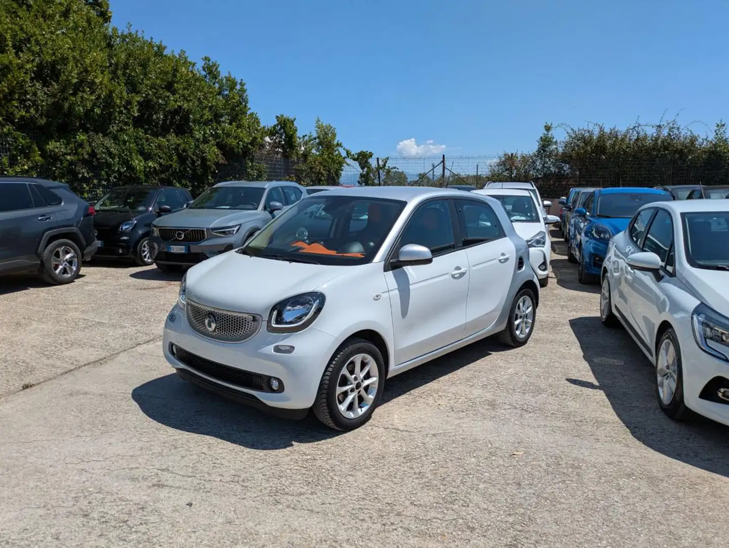 smart forFour 1.0cc 71cv CRUISE CONTROL SENS LUCE/PIOGGIA CERCHI bijela - 1