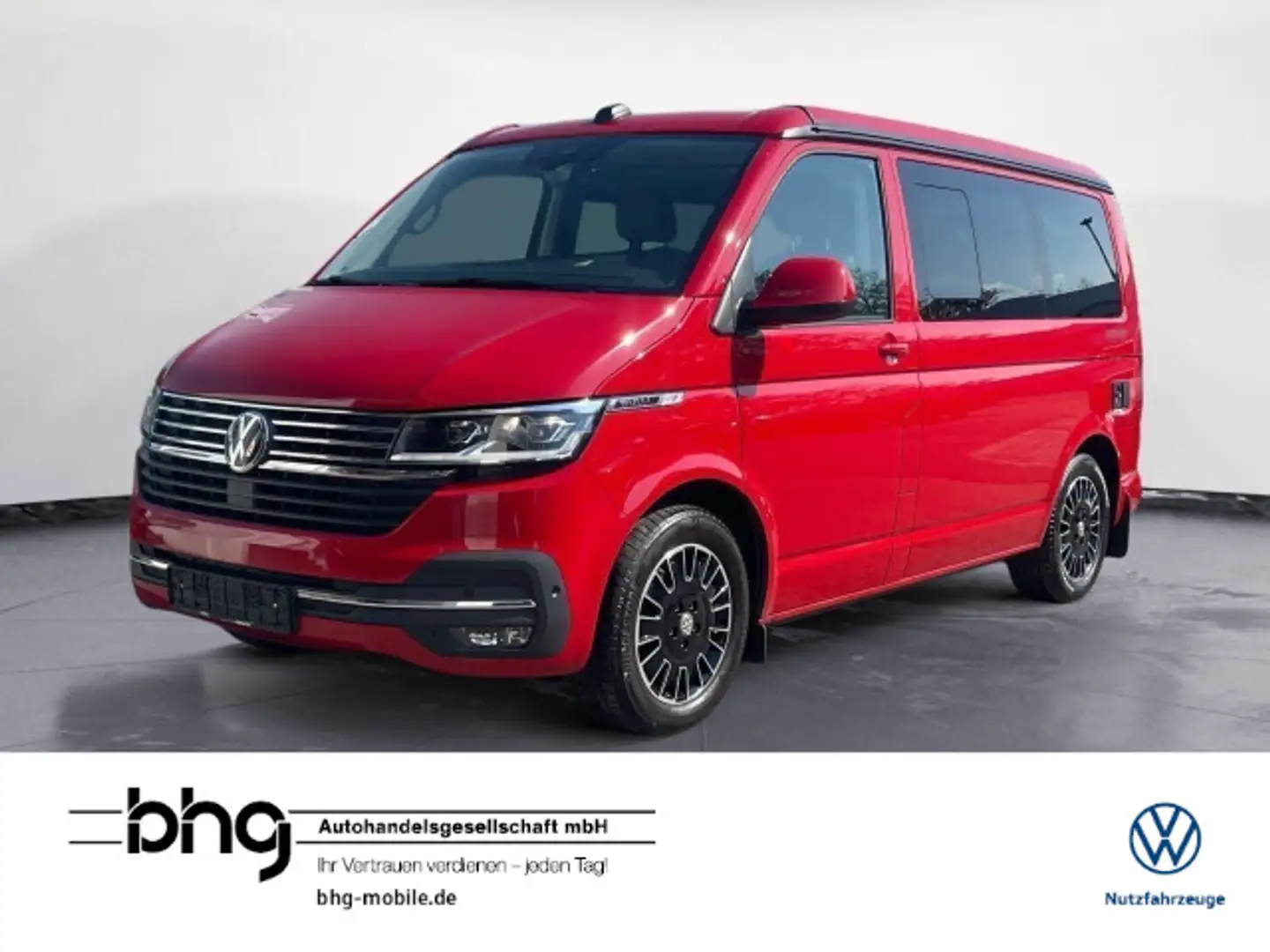 Volkswagen T6 California T6 .1 California Ocean 2,0 TDI DSG Rot - 1